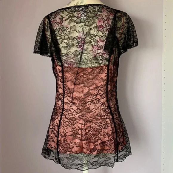 Leigh bantivoglio lace top size L - Picture 5 of 8